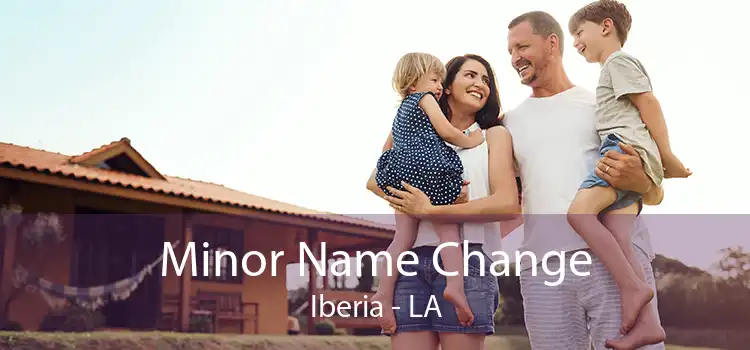 Minor Name Change Iberia - LA