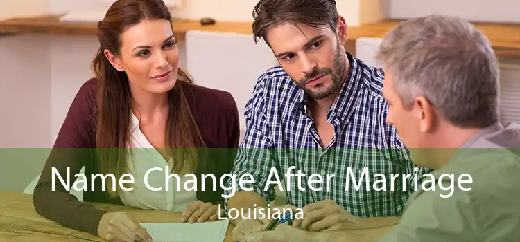  Name Change After Marriage Louisiana