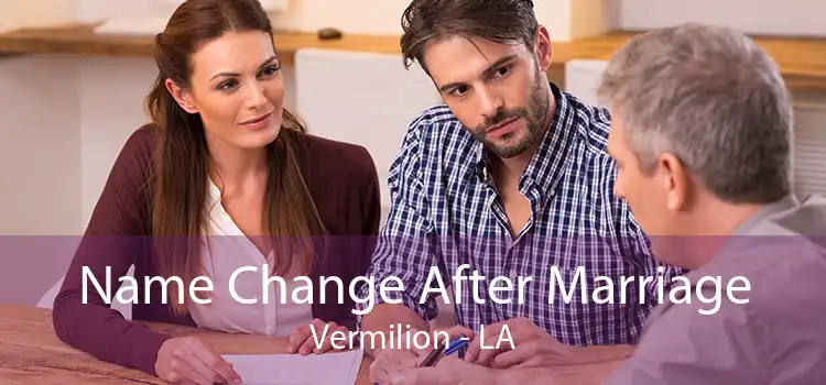  Name Change After Marriage Vermilion - LA