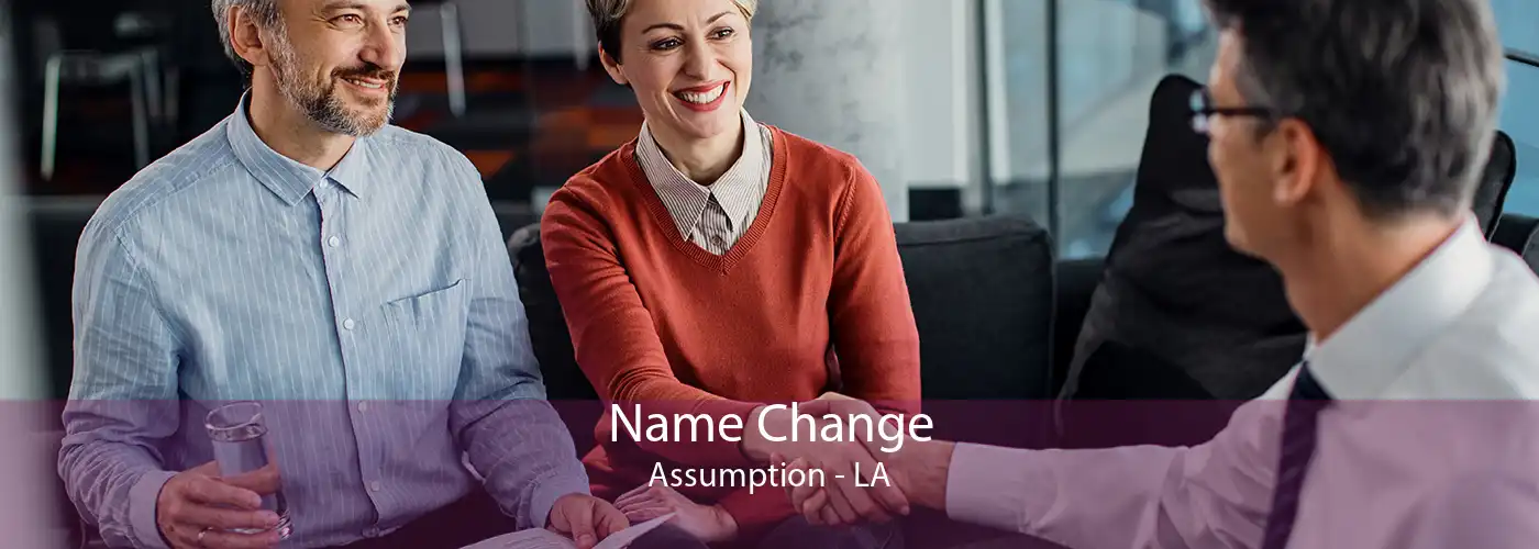  Name Change Assumption - LA