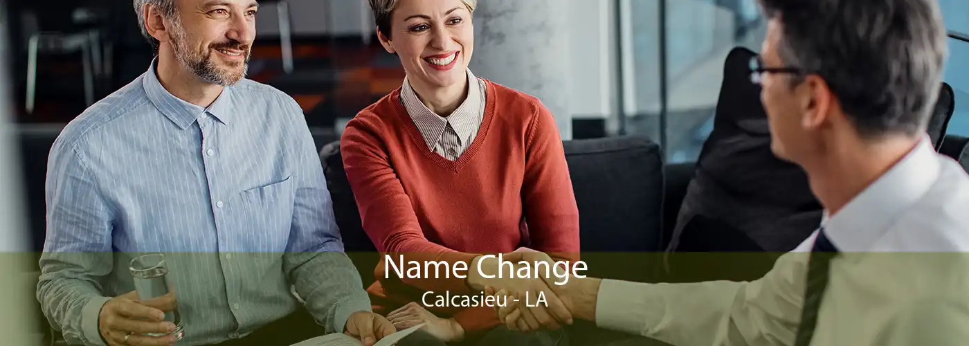  Name Change Calcasieu - LA