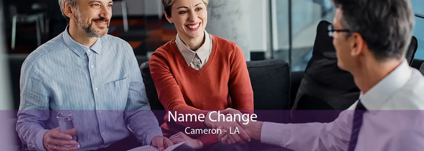  Name Change Cameron - LA