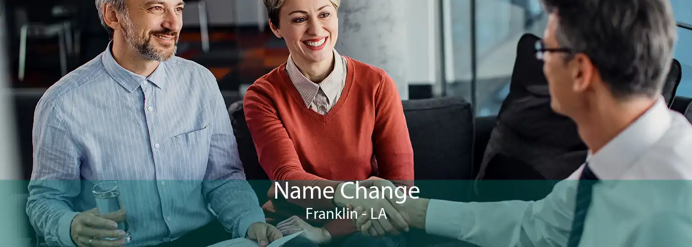  Name Change Franklin - LA