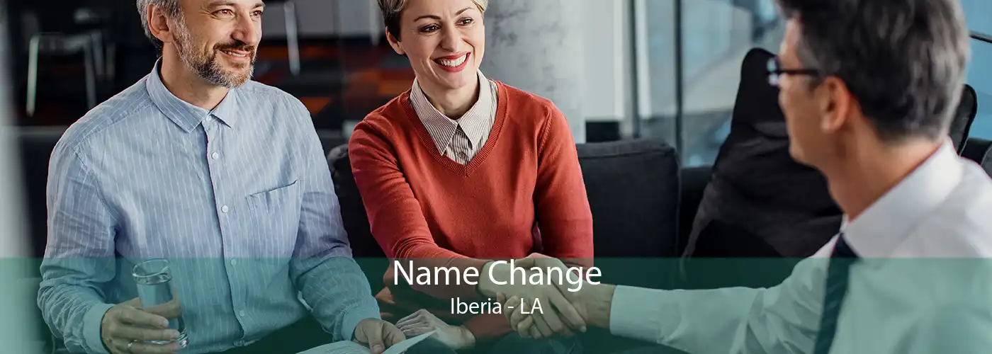  Name Change Iberia - LA