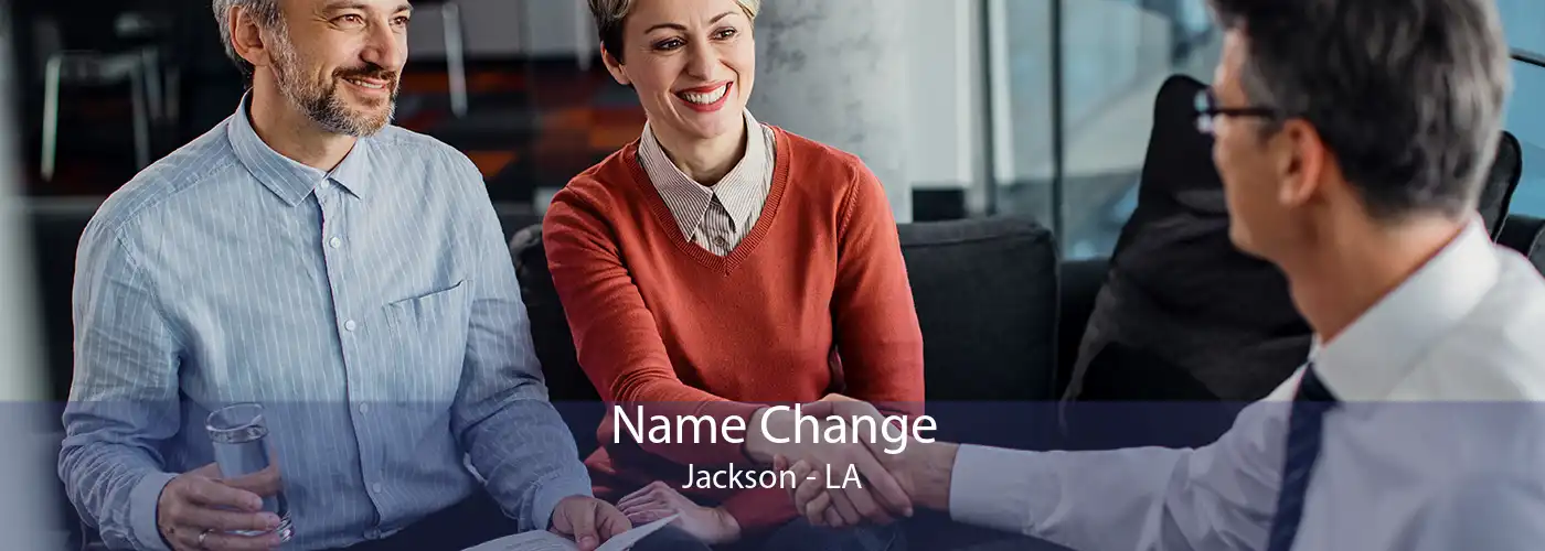 Name Change Jackson - LA