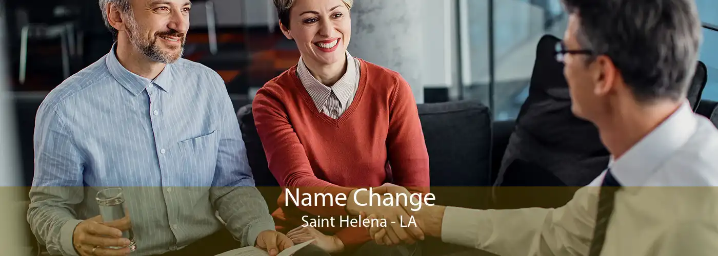  Name Change Saint Helena - LA