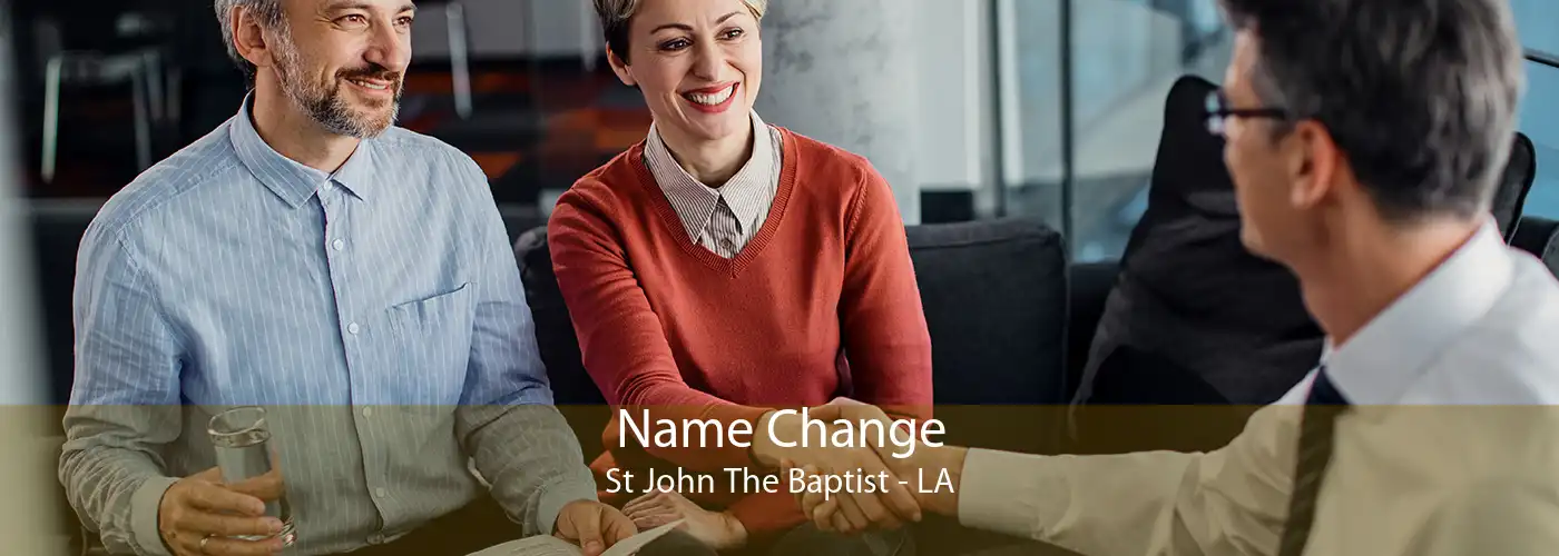 Name Change St John The Baptist - LA
