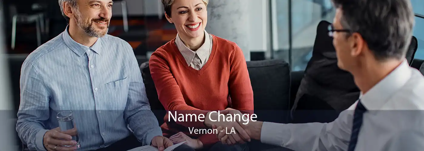  Name Change Vernon - LA